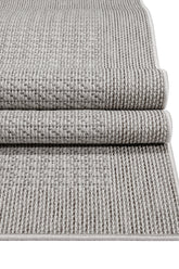 Konfor Sisalux 3093 Krem Jüt Tabanlı Modern Dokuma Kilim Sisal Hasır Halı